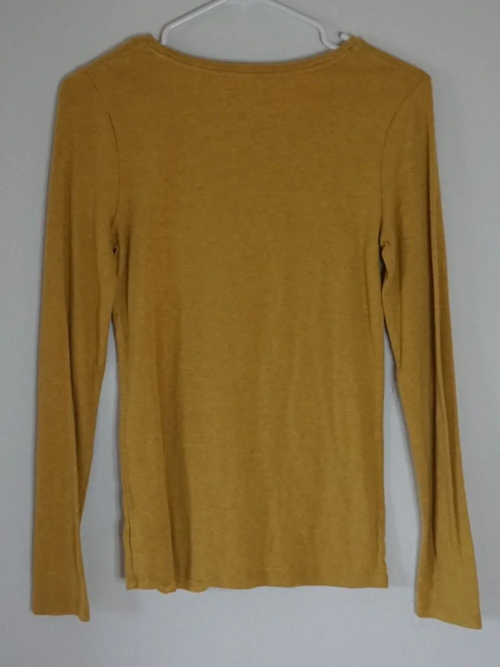 A New Day Mustard Long Sleeve Tee
